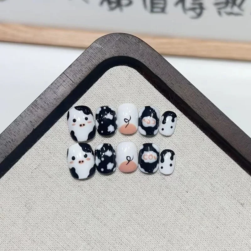 False Nails Fake Nails Full Cover Press on Nails Diy Pure Handmade Removable Reusable Cute Pig
False Nails Fake Nails Full Cover Press on Nails Diy Pure Handmade Removable Reusable Cute Pig
