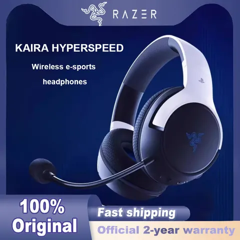 Razer Kaira HyperSpeed Wireless Gaming Headset bluetooth for PS5