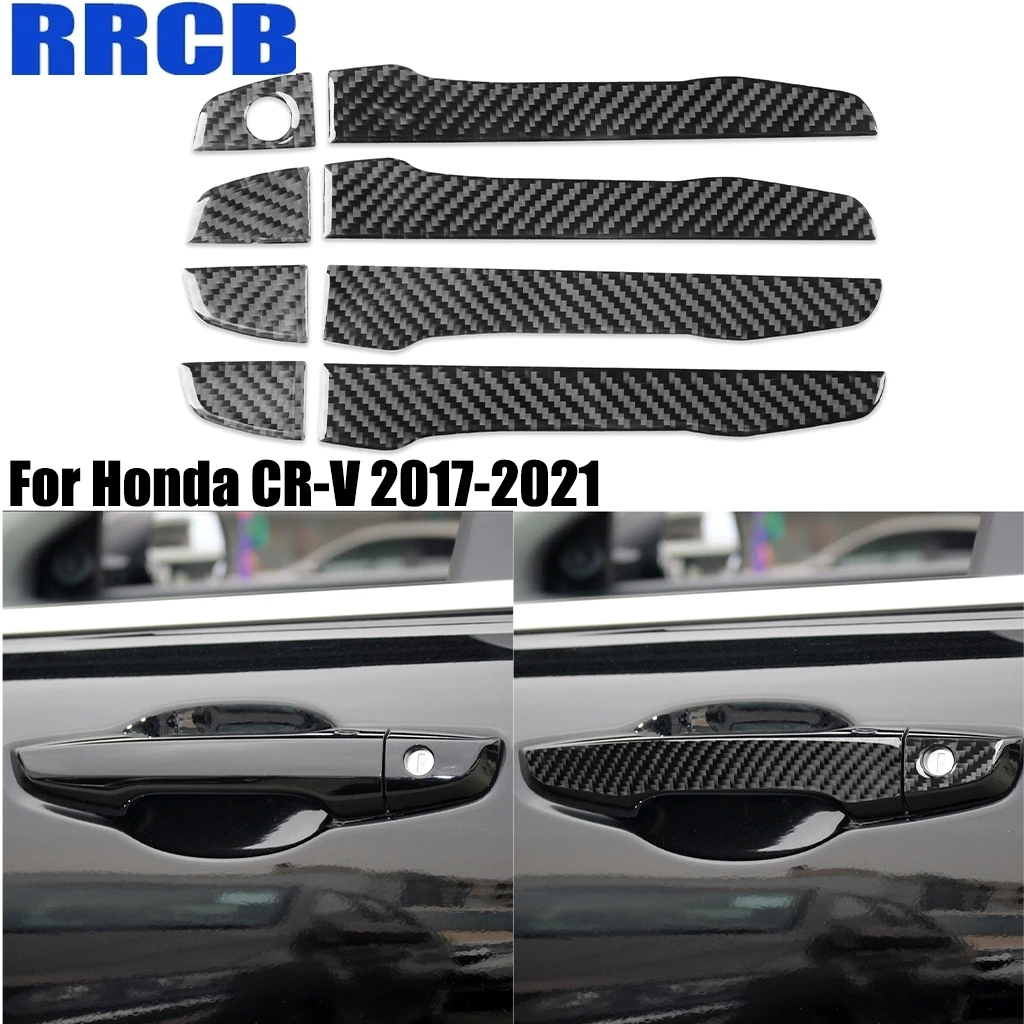 For Honda CR-V CRV 2017 2018 2019 2020 2021 Carbon Fiber Door Handle Decorative Interior Exterior Cover Stickers Car Accessories
For Honda CR-V CRV 2017 2018 2019 2020 2021 Carbon Fiber Door Handle Decorative Interior Exterior Cover Stickers Car Accessories