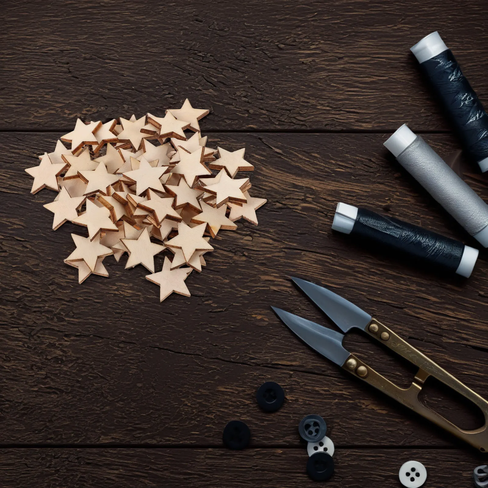 50Pcs Mini Wooden Star Shapes Natural Wood Cutouts for Crafts DIY Christmas Decor Painting Home Decoration Craft Projects Wood
50Pcs Mini Wooden Star Shapes Natural Wood Cutouts for Crafts DIY Christmas Decor Painting Home Decoration Craft Projects Wood