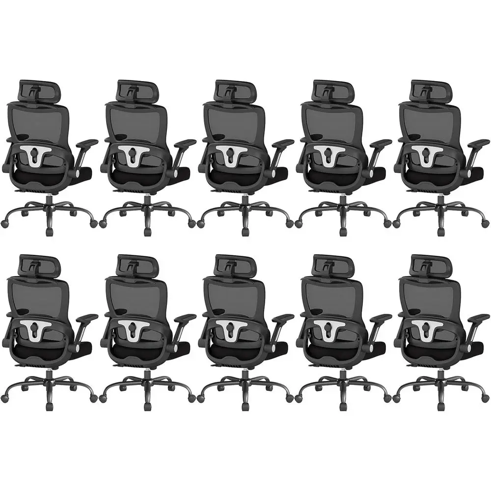 Ergonomic Oice Chair, Home Computer Chair with 3D Adjustable rest and 4D lip-Up Armrests, Adjustable Lumbar Support, Suitable or
Ergonomic Oice Chair, Home Computer Chair with 3D Adjustable rest and 4D lip-Up Armrests, Adjustable Lumbar Support, Suitable or