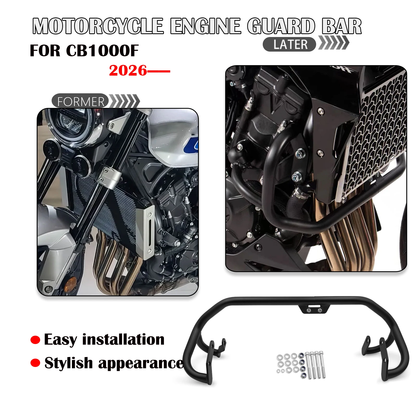 New Motorcycle For Honda CB1000F CB 1000F 2026 Side Frame Guard Crash Bar Bumper Crash Bar Body Frame Protector
New Motorcycle For Honda CB1000F CB 1000F 2026 Side Frame Guard Crash Bar Bumper Crash Bar Body Frame Protector