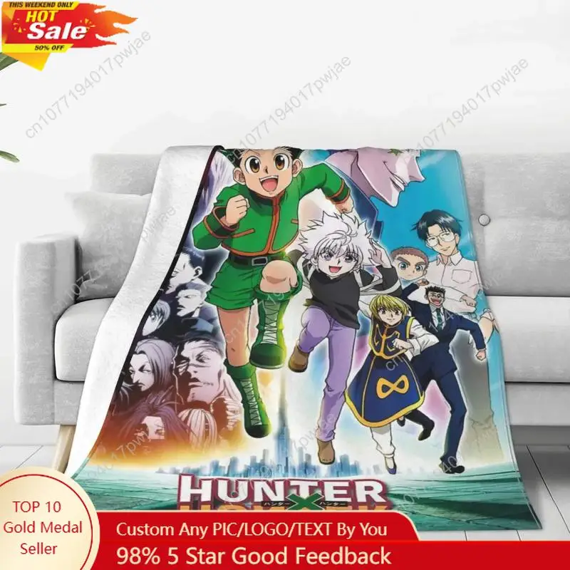 Killua Zoldyck Kurapika Freecss Gon Morow Hisoka Blankets Hunter X Hunter Anime Throw Blanket for Bed Sofa Custom blankets
Killua Zoldyck Kurapika Freecss Gon Morow Hisoka Blankets Hunter X Hunter Anime Throw Blanket for Bed Sofa Custom blankets