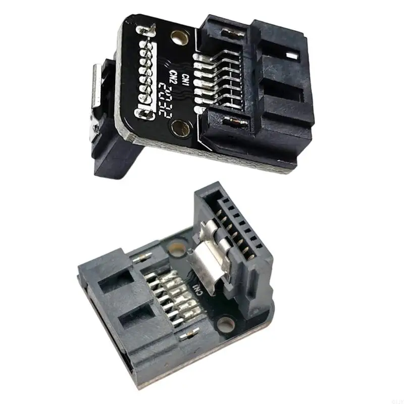 Q1JF 90 Degree Angled SATAs 6Gbps 7Pin Female to 7Pin Male Adapter for Desktops Mainboard Motherboards
Q1JF 90 Degree Angled SATAs 6Gbps 7Pin Female to 7Pin Male Adapter for Desktops Mainboard Motherboards