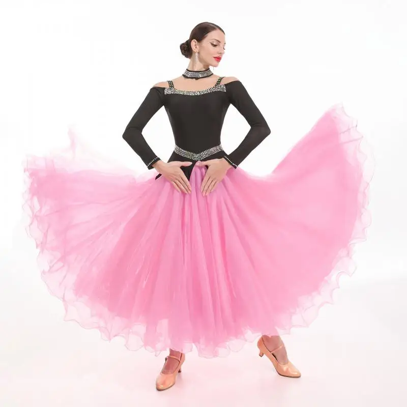 New Modern Dance Big Swing Dress Performance Ballroom Dance Competition Dress Waltz Ballroom Dance Dress M099
New Modern Dance Big Swing Dress Performance Ballroom Dance Competition Dress Waltz Ballroom Dance Dress M099