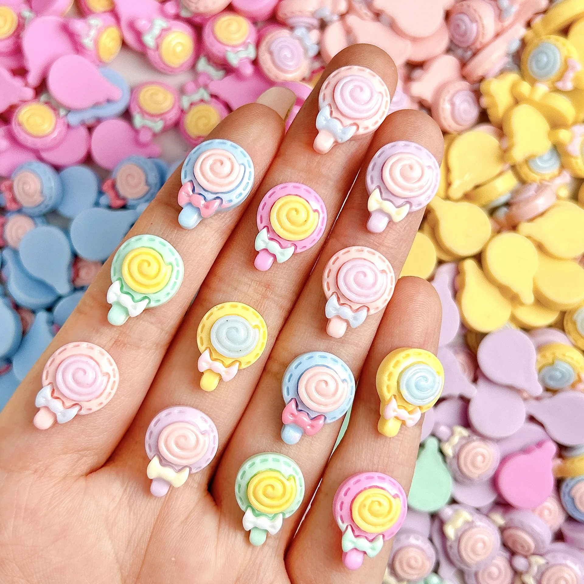 30PCS 3D Acrylic Bow Nail Art Lollipop Charms Candy Accessories Parts For Manicure Decor Nails Decoration Supplies Material Cy
30PCS 3D Acrylic Bow Nail Art Lollipop Charms Candy Accessories Parts For Manicure Decor Nails Decoration Supplies Material Cy