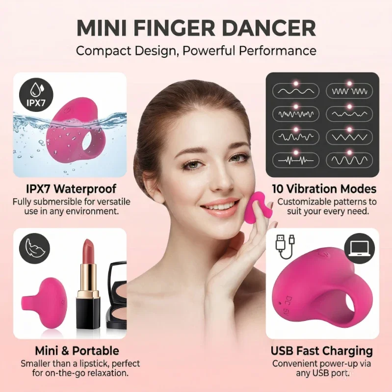 Портативный карманный мини-массажер для лица и глаз с USB-зарядкой, водонепроницаемый, для ухода за кожей, снятия усталости и уменьшения напряжения.
Портативный карманный мини-массажер для лица и глаз с USB-зарядкой, водонепроницаемый, для ухода за кожей, снятия усталости и уменьшения напряжения.