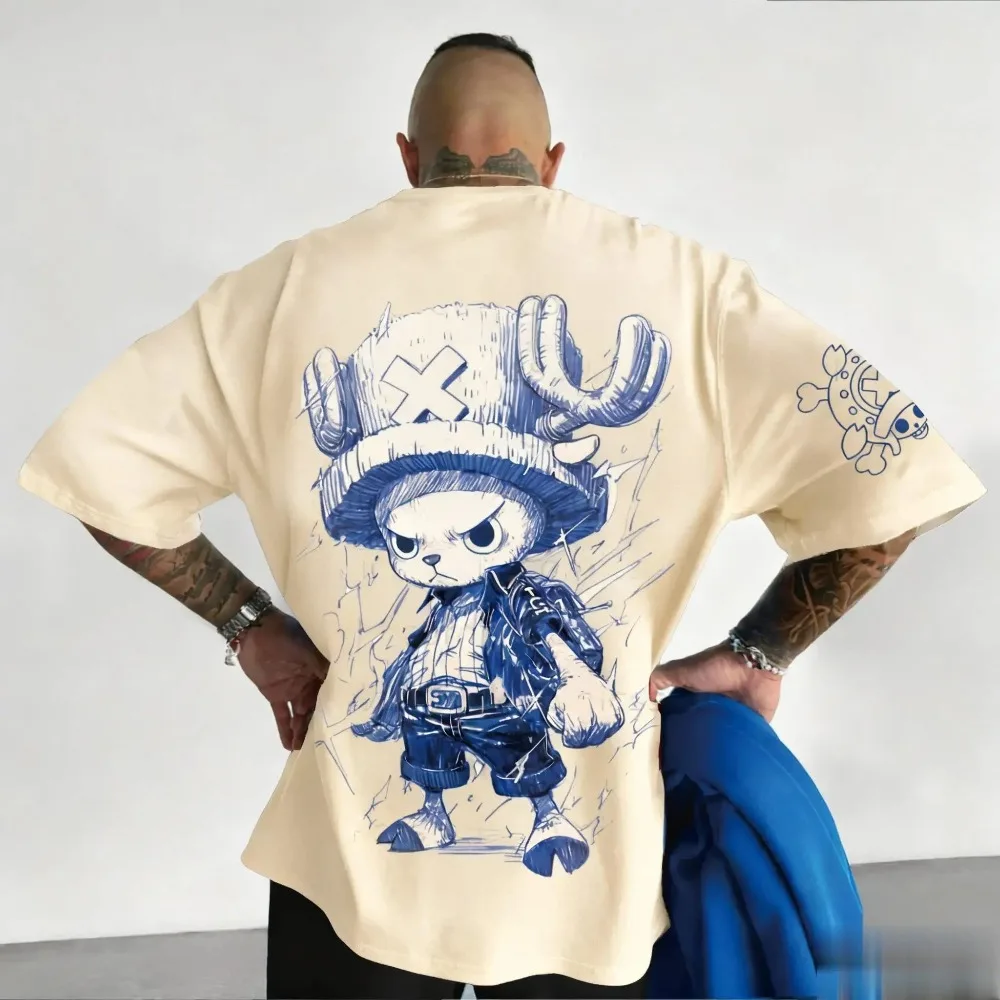 ONE PICE Anime Summer T-shirt 2026 Men's and Women's New Tony Tony Chopper Printed Street Hip Hop Loose Casual Parent Child Top
ONE PICE Anime Summer T-shirt 2026 Men's and Women's New Tony Tony Chopper Printed Street Hip Hop Loose Casual Parent Child Top
