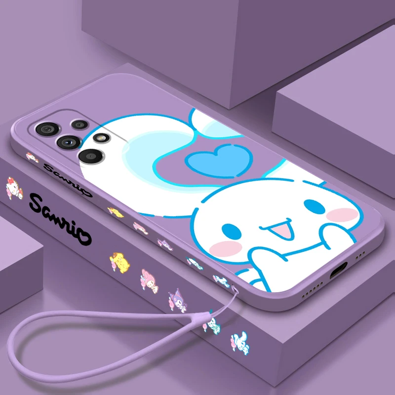 Cinnamoroll Cartoon Girl Love Liquid Left Rope For Samsung Note 20 10 A54 A31 A14 A03 A22 A34 A04 A24 A25 Ultra Plus 5G TPU
Cinnamoroll Cartoon Girl Love Liquid Left Rope For Samsung Note 20 10 A54 A31 A14 A03 A22 A34 A04 A24 A25 Ultra Plus 5G TPU