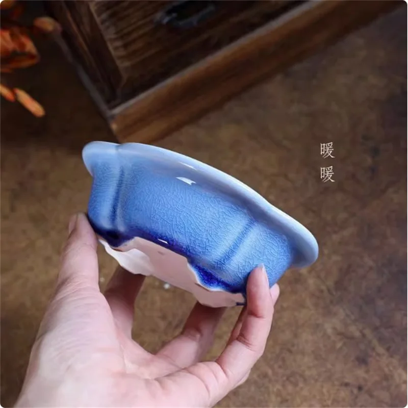 Colorful Glazed Porcelain Bonsai Pot,Small Flower Vase,Dormitory Planting, Desk Table, Garden Decoration
Colorful Glazed Porcelain Bonsai Pot,Small Flower Vase,Dormitory Planting, Desk Table, Garden Decoration