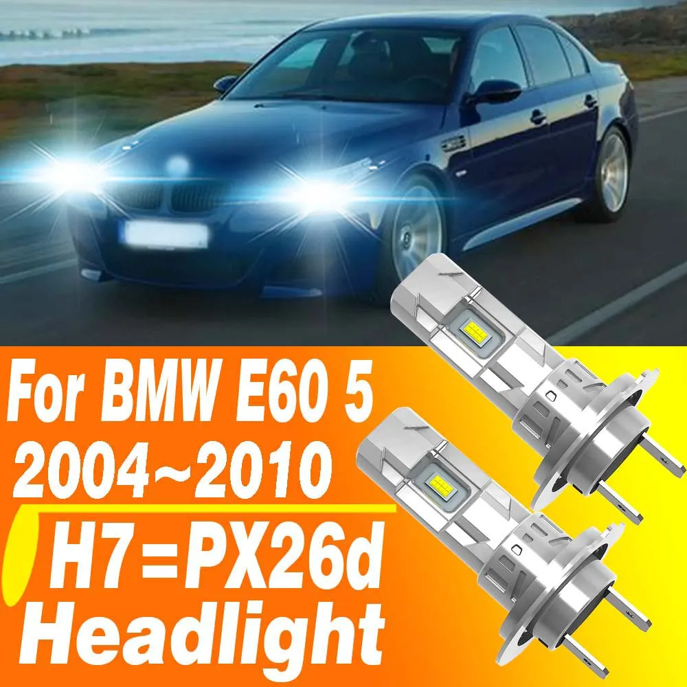 2pcs H7 PX26d Led Headlight Canbus Motor Fog Light Car Bulb High Power White Diode Lamp 12v 55w For BMW E60 5 Series 2004~2010
2pcs H7 PX26d Led Headlight Canbus Motor Fog Light Car Bulb High Power White Diode Lamp 12v 55w For BMW E60 5 Series 2004~2010