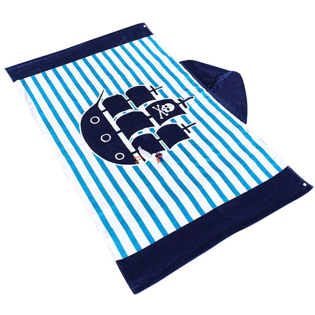 Children Large Hooded Towel Cotton Bath Towel Quick Dry Swim Beach Wrap for Kids Hooded Bathrobe Pirate Ship Design
Children Large Hooded Towel Cotton Bath Towel Quick Dry Swim Beach Wrap for Kids Hooded Bathrobe Pirate Ship Design