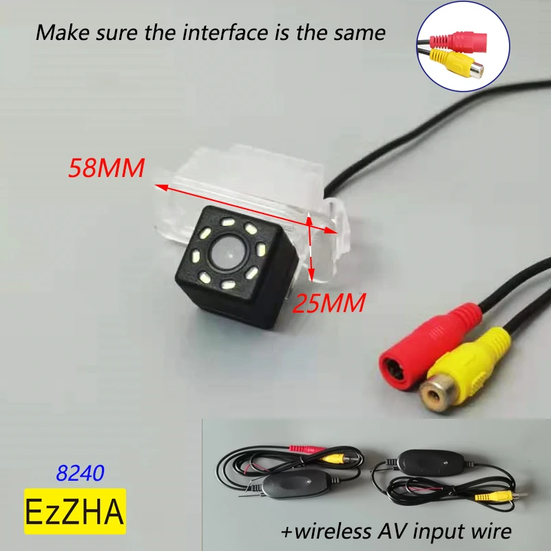 4 led Night Dynamic Trajectory Wireless Car Rear View Camera For Ford Focus Edge Kuga Ranger Fiesta Mondeo Galaxy C-Max Ecosport
4 led Night Dynamic Trajectory Wireless Car Rear View Camera For Ford Focus Edge Kuga Ranger Fiesta Mondeo Galaxy C-Max Ecosport