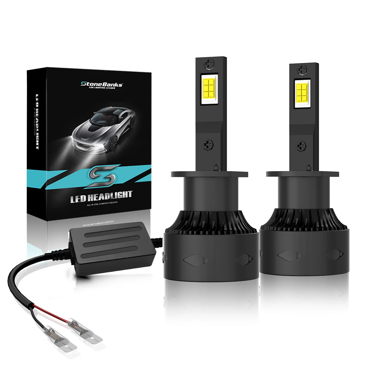 Mini LED Headlight Bulbs 12V 3000K 6000K Small Size with EMC Anti Interference for H1 H3 H7 H8 H9 H11 9005 9006 9012
Mini LED Headlight Bulbs 12V 3000K 6000K Small Size with EMC Anti Interference for H1 H3 H7 H8 H9 H11 9005 9006 9012
