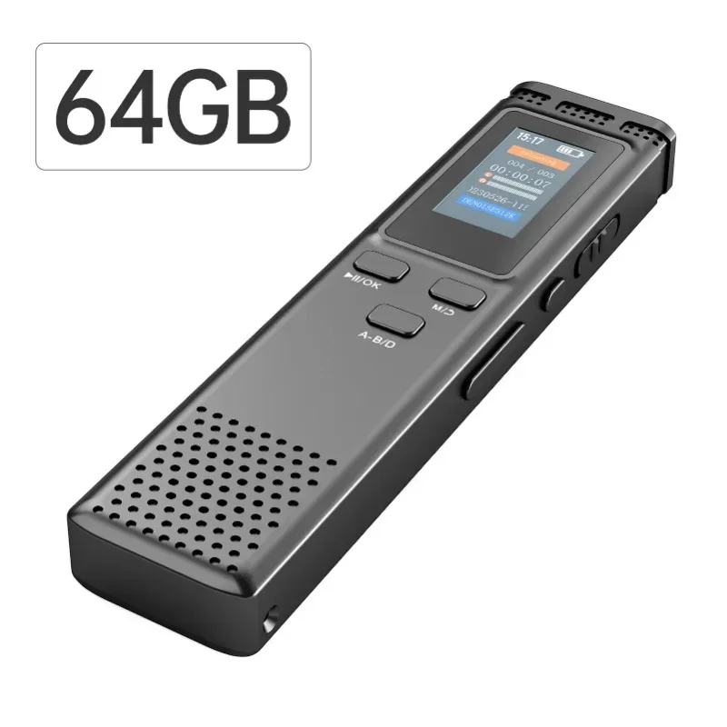 64GB/16GB/8GB Digital Voice Recorder Voice Activated Audio hot sale Noise Reduction with Playback MP3 Music Player 288hrs New 
64GB/16GB/8GB Digital Voice Recorder Voice Activated Audio hot sale Noise Reduction with Playback MP3 Music Player 288hrs New
