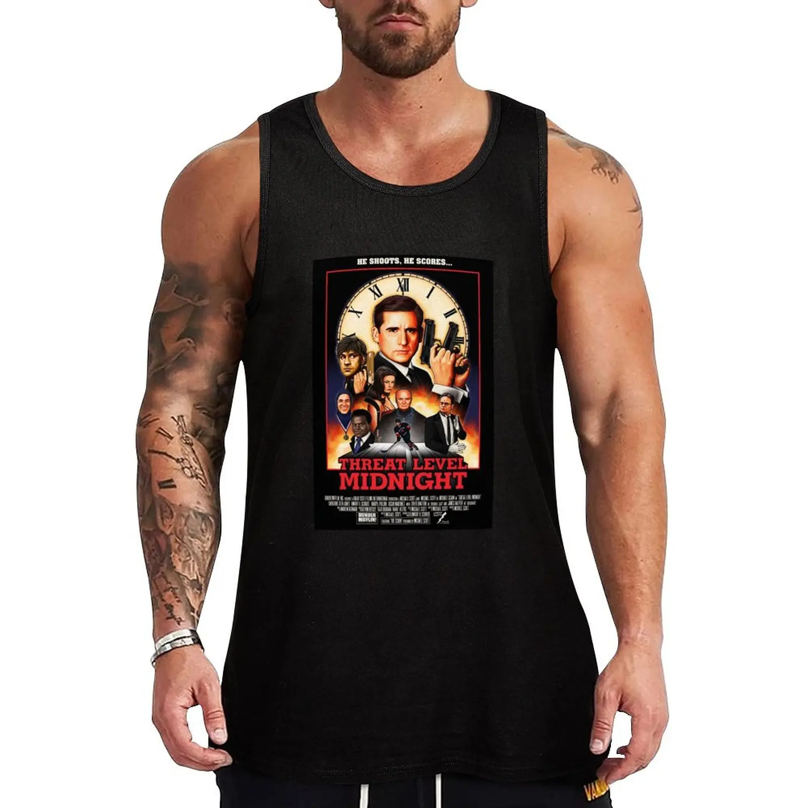 Threat Level-Midnight Tank Top Dry Fit Workout Tank Top Sleeveless Athletic Shirt
Threat Level-Midnight Tank Top Dry Fit Workout Tank Top Sleeveless Athletic Shirt