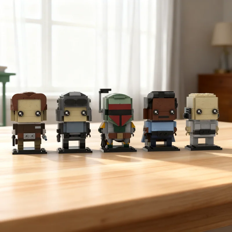 613pcs MOC Empire Strikes Back Brickheadz Star Battle Model Building Blocks Construction Christmas Gifts Toy Creative DIY Idea
613pcs MOC Empire Strikes Back Brickheadz Star Battle Model Building Blocks Construction Christmas Gifts Toy Creative DIY Idea