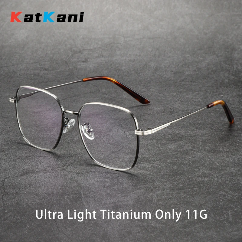 KatKani Retro Trendy Small Square Eyewear Women Ultra Light Fashionable Titanium Alloy Optical Prescription Eyeglasses Frame Men
KatKani Retro Trendy Small Square Eyewear Women Ultra Light Fashionable Titanium Alloy Optical Prescription Eyeglasses Frame Men