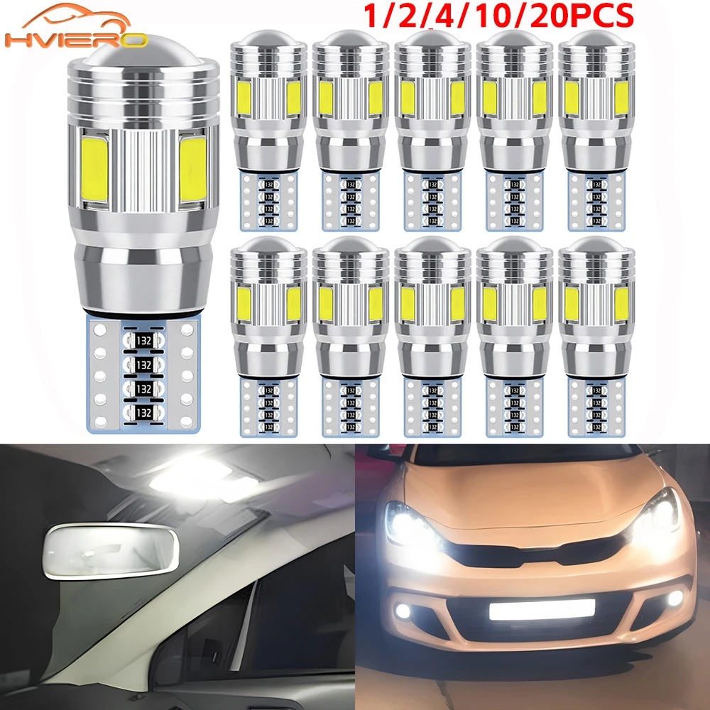 1/2/4/10/20PCS Car License Plate Trunk Parking LED Dome Reading Light DC 12V Canbus T10 W5W 5630 6SMD Auto Turn Signal Side Lamp
1/2/4/10/20PCS Car License Plate Trunk Parking LED Dome Reading Light DC 12V Canbus T10 W5W 5630 6SMD Auto Turn Signal Side Lamp