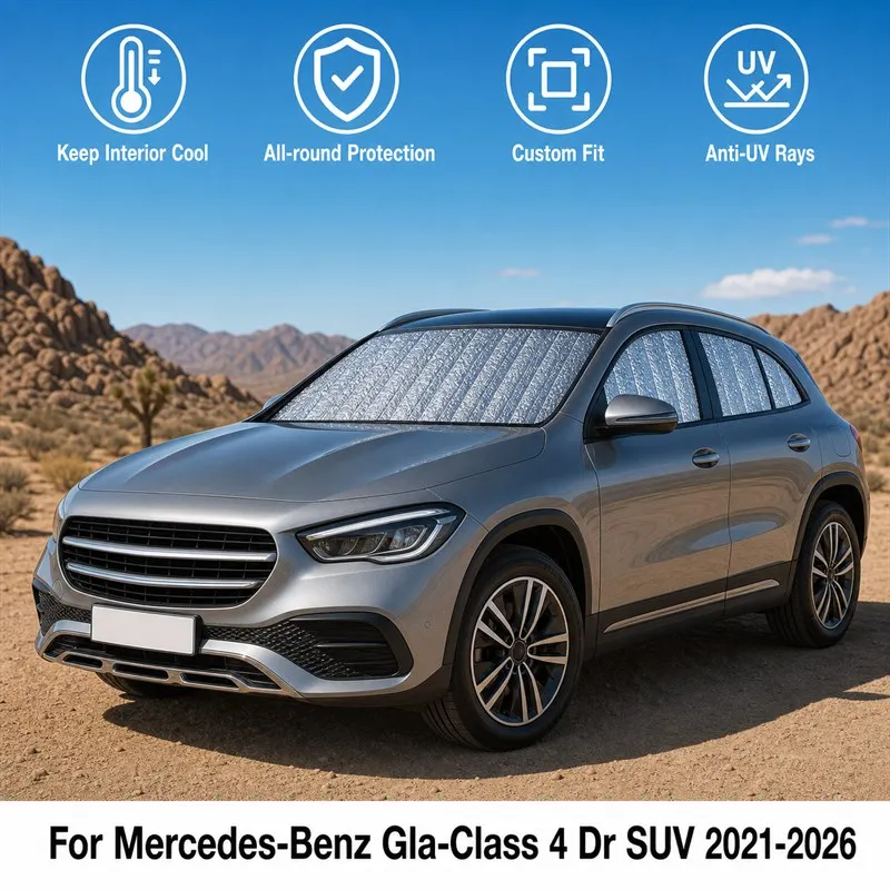 For Mercedes-Benz Gla-Class 4 Dr SUV 2021-2026 Car Window Sunshades UV Block Privacy Heat Insulated Foldable Car Curtain
For Mercedes-Benz Gla-Class 4 Dr SUV 2021-2026 Car Window Sunshades UV Block Privacy Heat Insulated Foldable Car Curtain