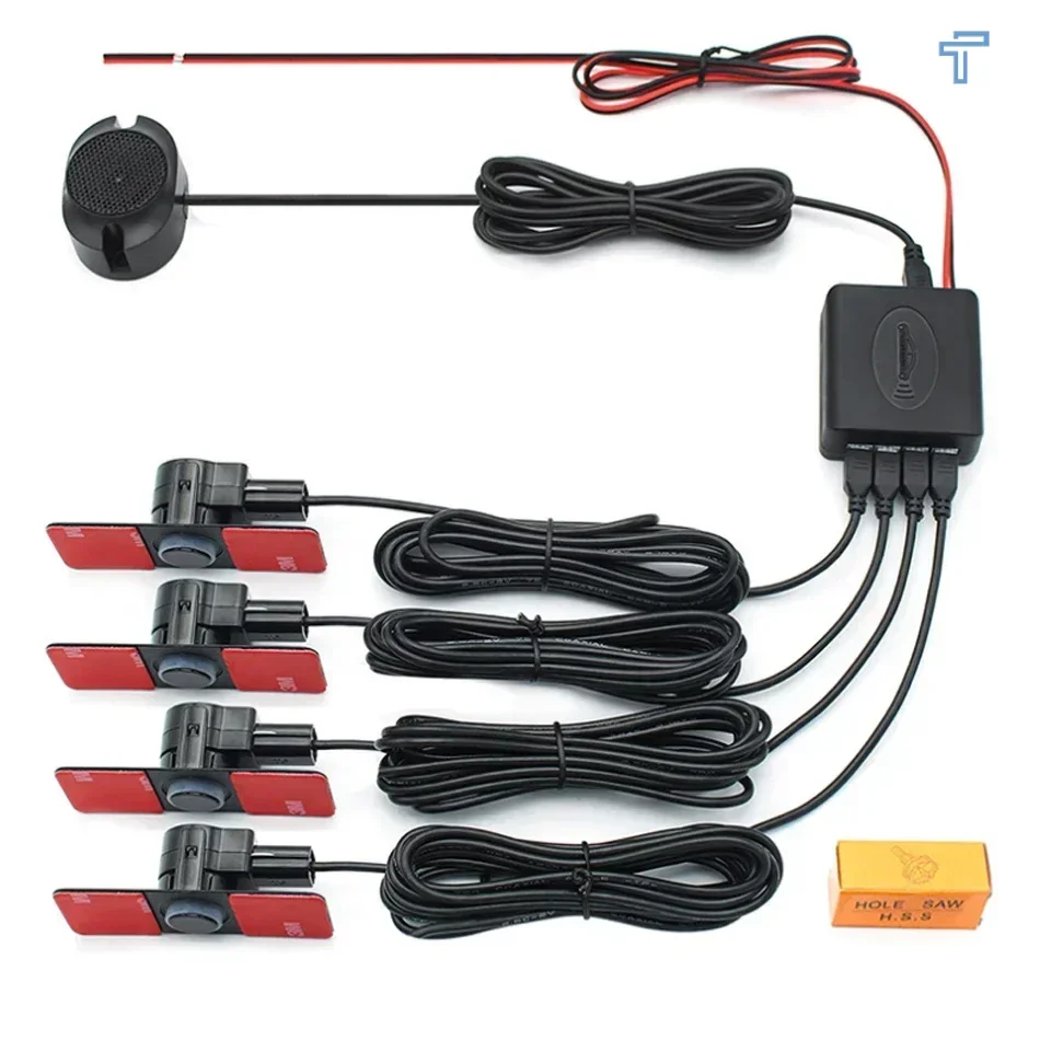 Backup Radar Detector System Car Auto Parking Sensor with 4 Sensors Reverse
Backup Radar Detector System Car Auto Parking Sensor with 4 Sensors Reverse