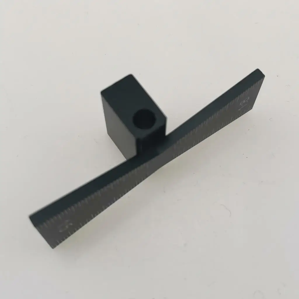 Precision Dovetail Marker Jig Black Alloy Template Mortise Gauge Woodwork Tool for Accurate Wood Marking
Precision Dovetail Marker Jig Black Alloy Template Mortise Gauge Woodwork Tool for Accurate Wood Marking