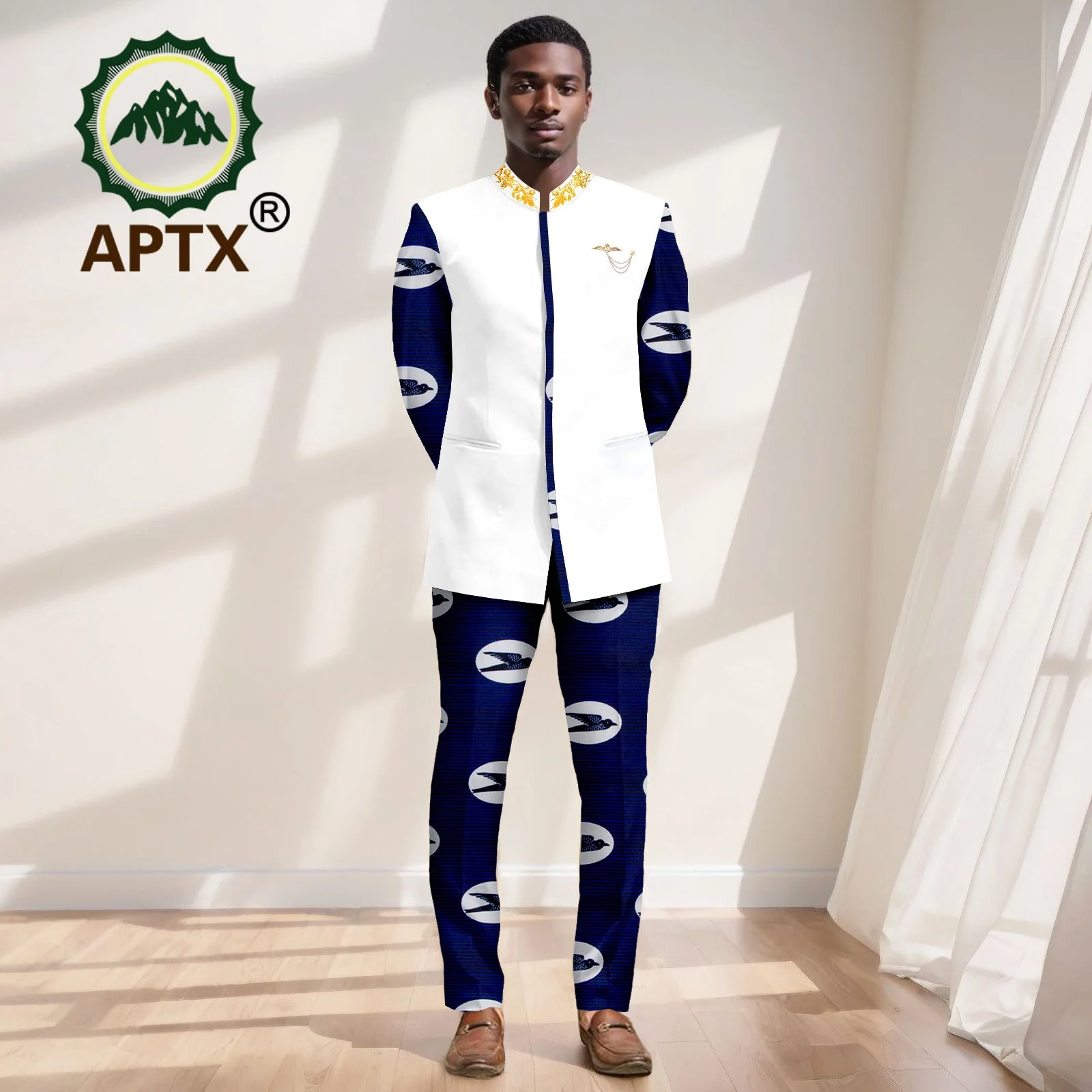 African Traditional Men's Set Oversized Casual Fashion Dashiki Outfit Long Sleeve 2-piece African Clothing Set for Men 2416123
African Traditional Men's Set Oversized Casual Fashion Dashiki Outfit Long Sleeve 2-piece African Clothing Set for Men 2416123