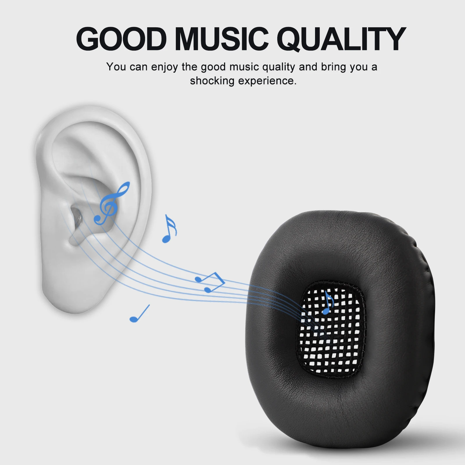 1 Pair Headset Earpads Cover Replacement Major Quality Soft Comfortable Muffs Noise Blocking Headset Ear Cushion For
1 Pair Headset Earpads Cover Replacement Major Quality Soft Comfortable Muffs Noise Blocking Headset Ear Cushion For