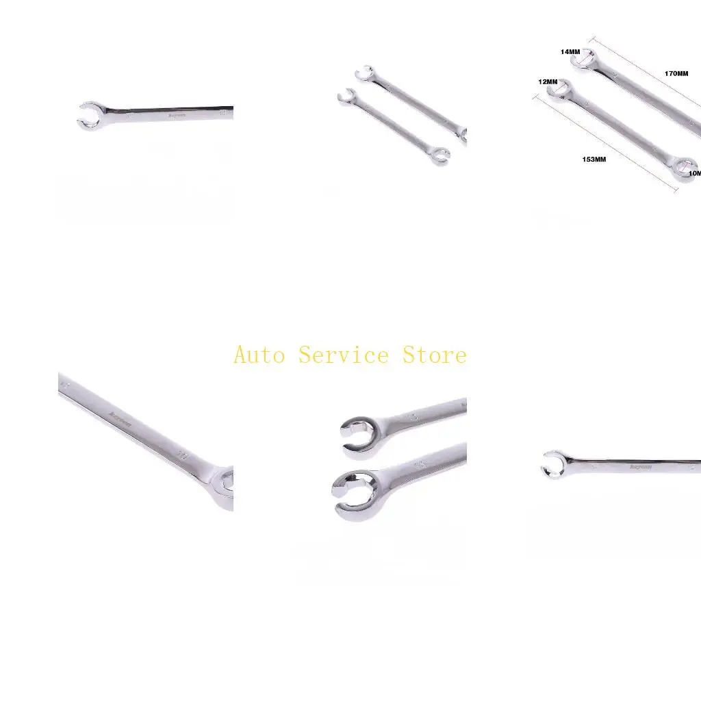 462A 2Pcs High Torque Hand Wrench Tools 10x12mm 12x14mm Nut Wrench for Car
462A 2Pcs High Torque Hand Wrench Tools 10x12mm 12x14mm Nut Wrench for Car