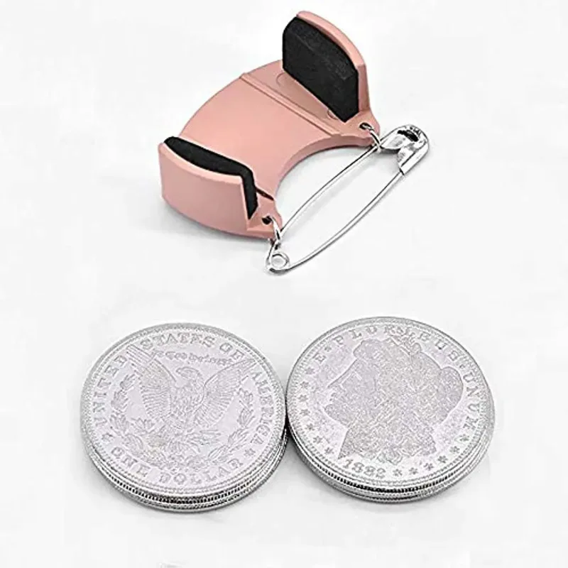 Coin Dumper + 10pcs Palming Coins Close Up Magic Tricks Appearing Disappearing Stage Magic Magicians Props Gimmick
Coin Dumper + 10pcs Palming Coins Close Up Magic Tricks Appearing Disappearing Stage Magic Magicians Props Gimmick
