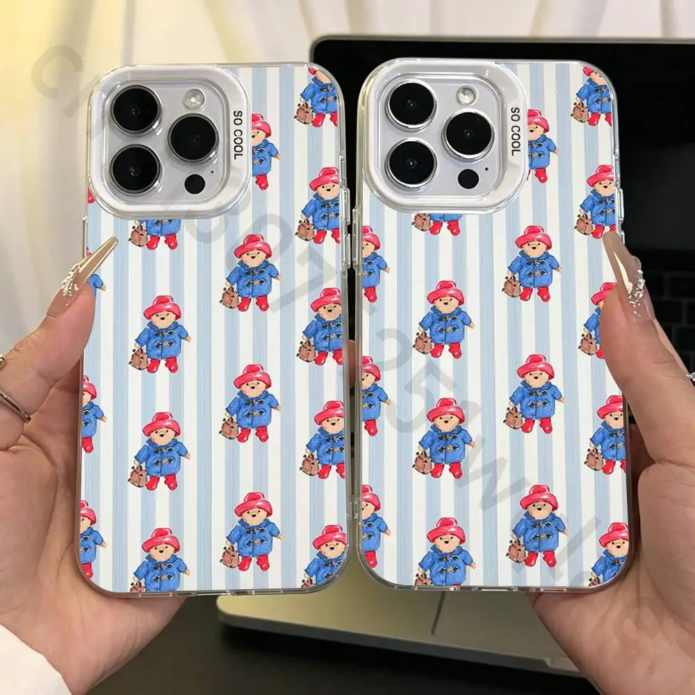 P-PaddingtonS Bear Phone Case for iPhone 17 16 15 14 ProMax 13 11 Pro Max air Plus Matte IMD Laser Cover
P-PaddingtonS Bear Phone Case for iPhone 17 16 15 14 ProMax 13 11 Pro Max air Plus Matte IMD Laser Cover