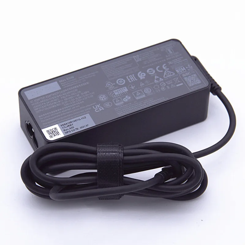 Original 65W ADLX65YDC3D Laptop AC Adapter Charger For Lenovo ThinkPad 20V 3.25A USB TYPE-C ADLX65YCC3D ADLX65YLC3D Power Supply
Original 65W ADLX65YDC3D Laptop AC Adapter Charger For Lenovo ThinkPad 20V 3.25A USB TYPE-C ADLX65YCC3D ADLX65YLC3D Power Supply