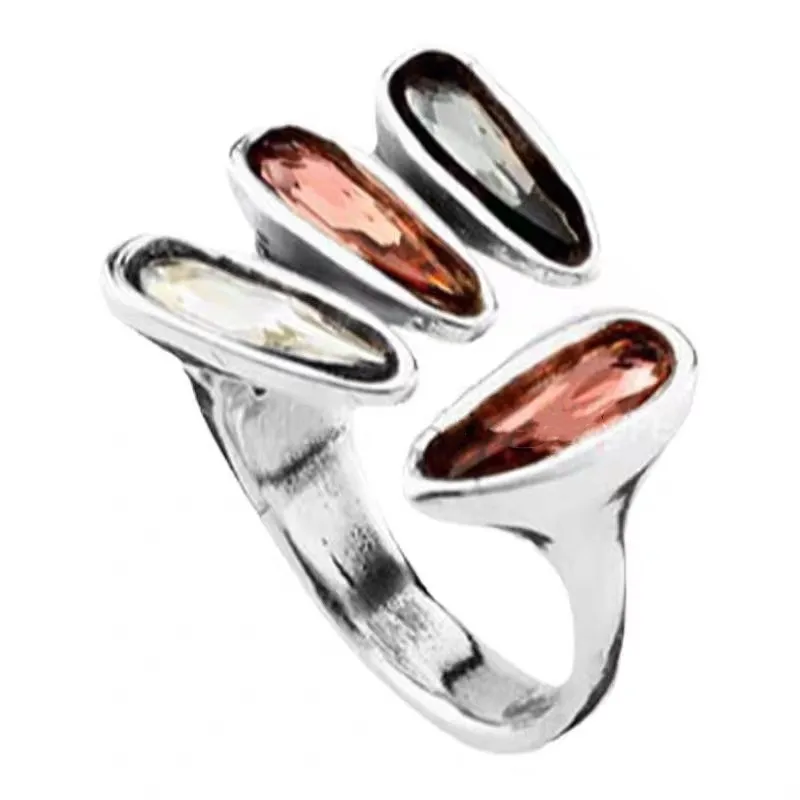 2025 Autumn Noble and Beautiful Multi colored Zircon Open Ring for Women's Accessories, Giving Friends Holiday Gifts
2025 Autumn Noble and Beautiful Multi colored Zircon Open Ring for Women's Accessories, Giving Friends Holiday Gifts