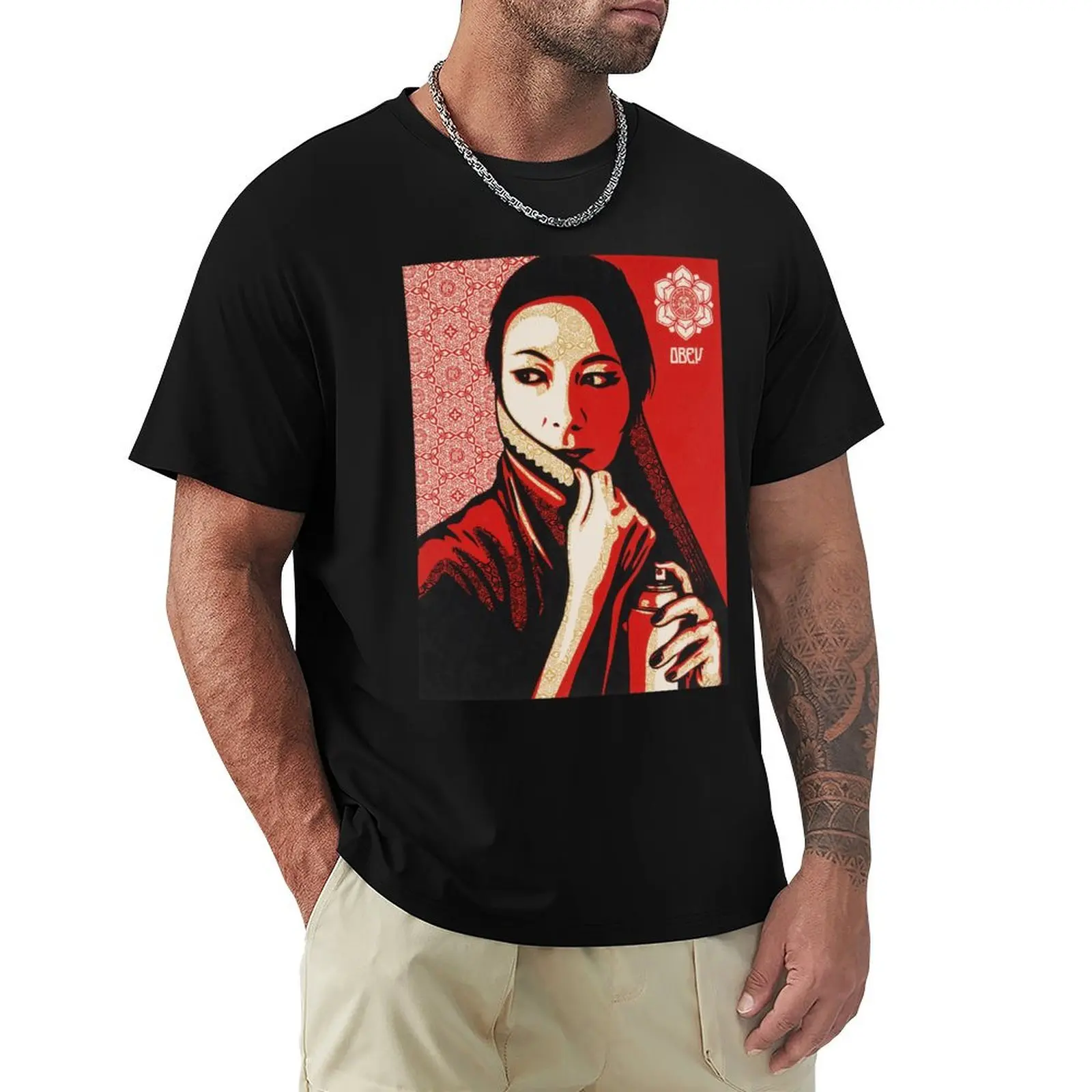 Футболка Art by Shepard Fairey, Shepard Fairey Art urbain, топы по индивидуальному заказу, мужские винтажные футболки
Футболка Art by Shepard Fairey, Shepard Fairey Art urbain, топы по индивидуальному заказу, мужские винтажные футболки