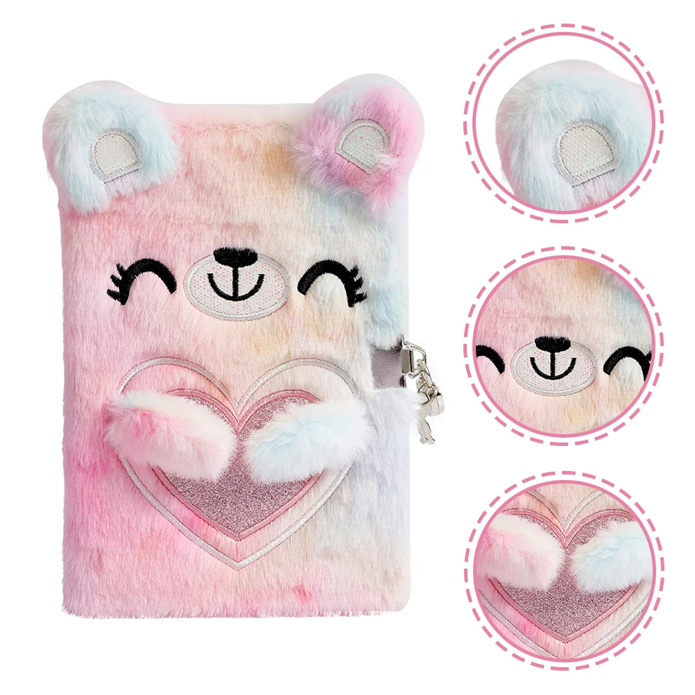 Girl Key Notebook with Lock Child Student The Pads Diary for Girls Journal Notepad 215X145CM Plush Kawaii
Girl Key Notebook with Lock Child Student The Pads Diary for Girls Journal Notepad 215X145CM Plush Kawaii