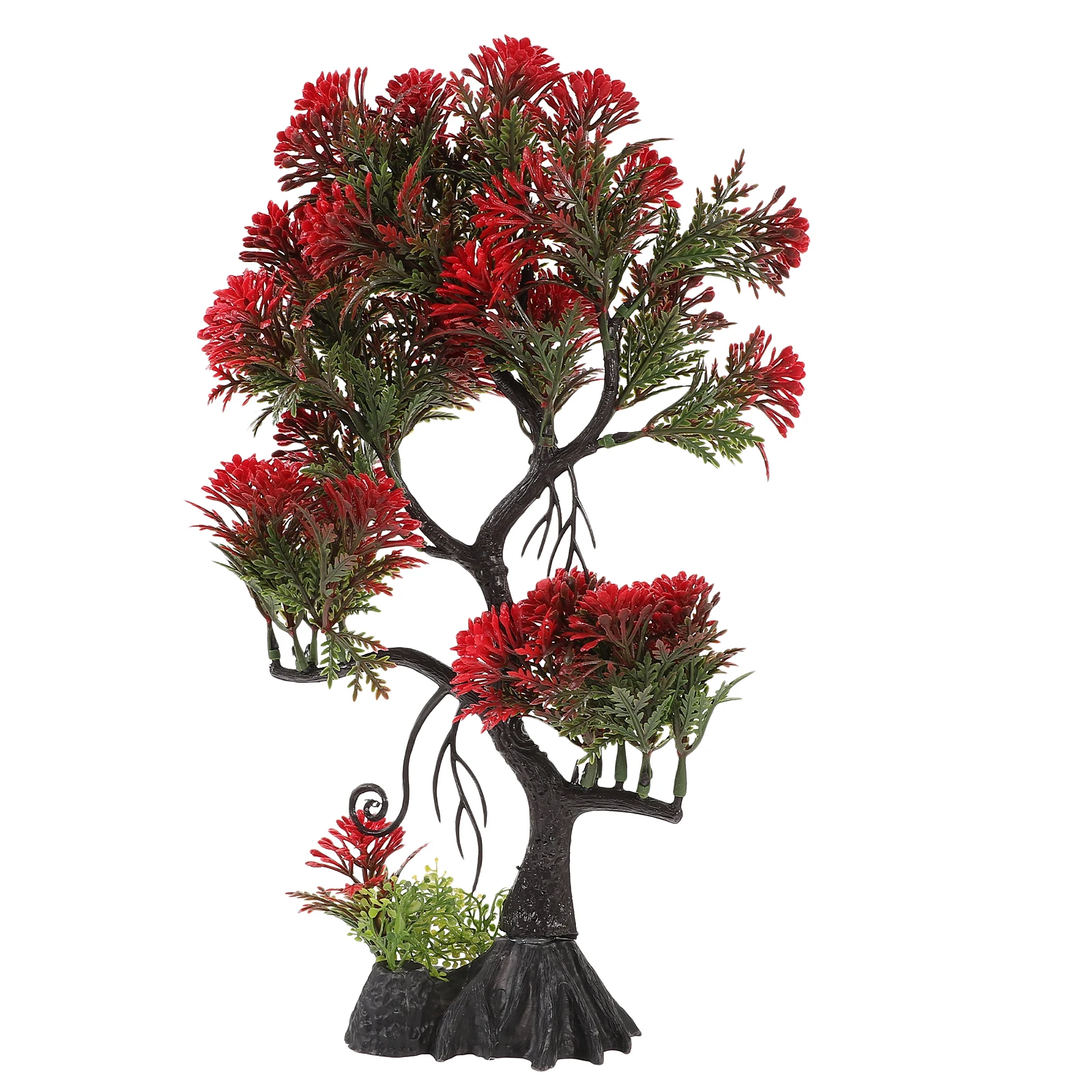 Simulated Tree Decoration Realistic Plastic Bonsai Fish Tank Aquarium Plant Decor Accessories Aquatic Pet Supplies
Simulated Tree Decoration Realistic Plastic Bonsai Fish Tank Aquarium Plant Decor Accessories Aquatic Pet Supplies
