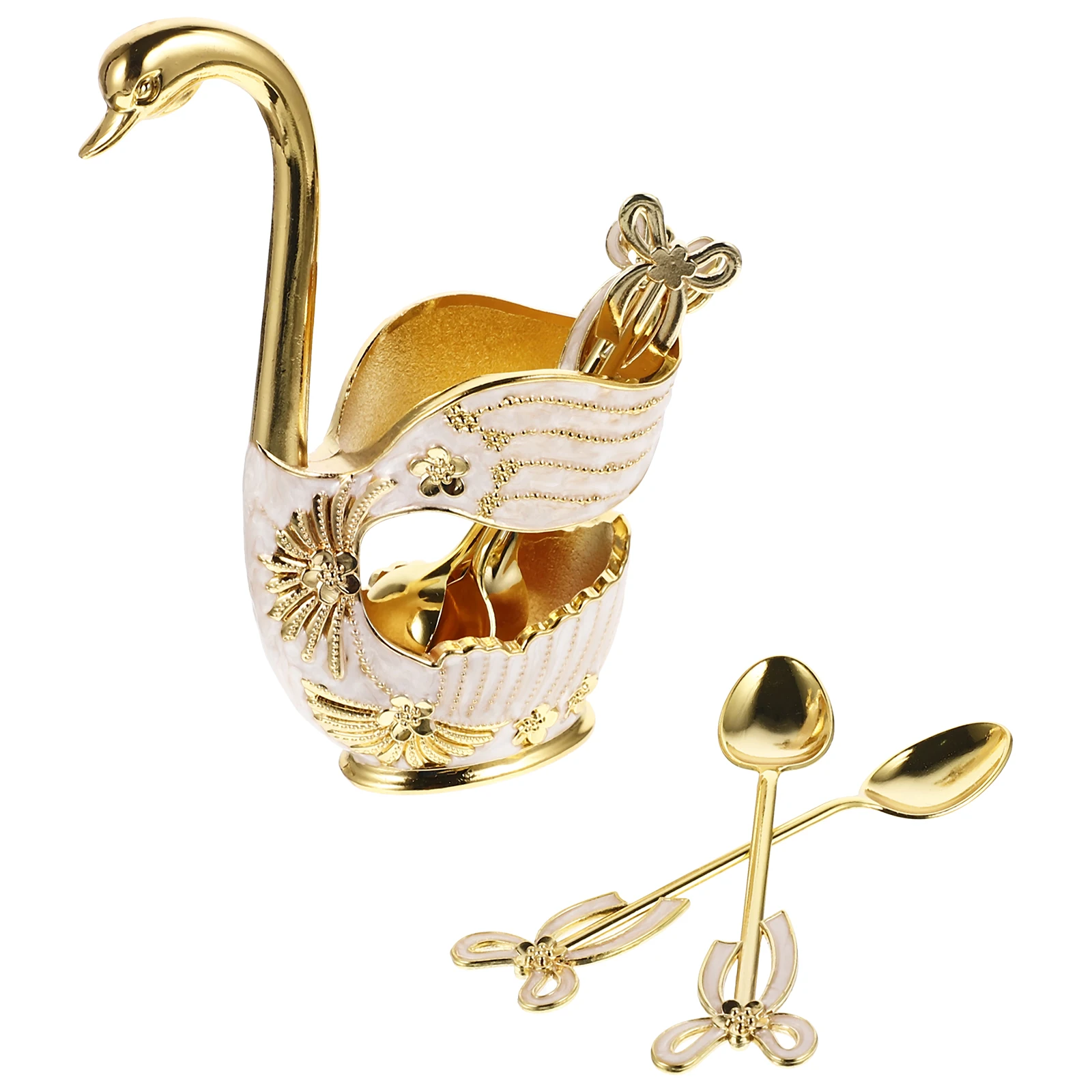 Zinc Alloy Swan Spoon Holder Coffee Scoop Dessert Serving Spoons Kitchen Gadgets Easy Clean Practical Durability Elegant Design
Zinc Alloy Swan Spoon Holder Coffee Scoop Dessert Serving Spoons Kitchen Gadgets Easy Clean Practical Durability Elegant Design