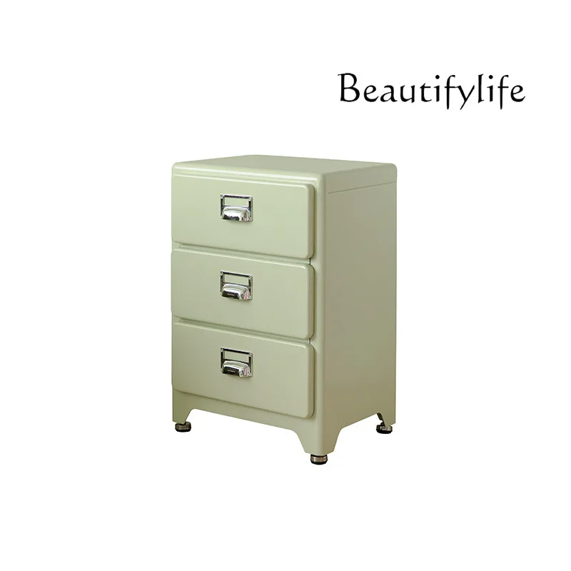 Japanese-style retro three-bucket cabinet, bedroom storage, bedside sofa side cabinet, metal drawer cabinet
Japanese-style retro three-bucket cabinet, bedroom storage, bedside sofa side cabinet, metal drawer cabinet