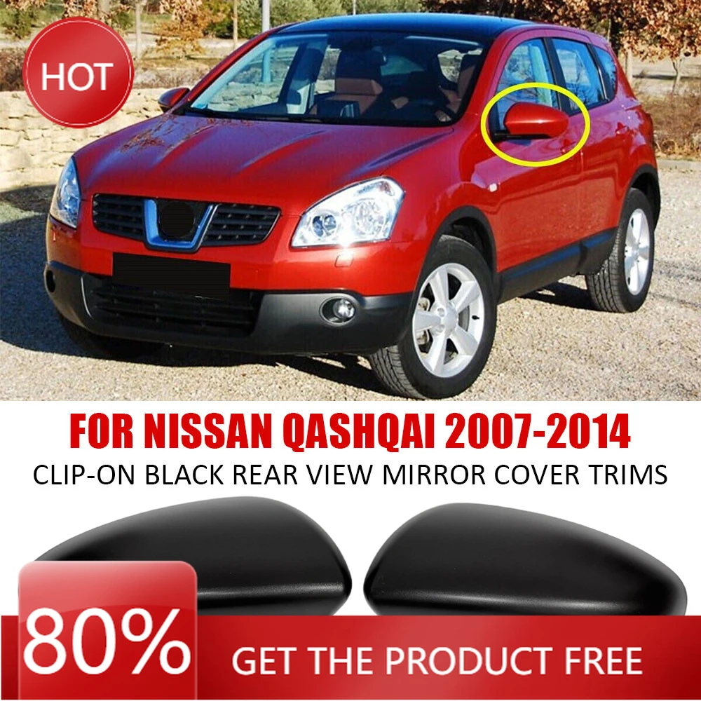 Чехлы на зеркала для Nissan Qashqai 2007-2014, крышка бокового зеркала заднего вида автомобиля, крышка крыла, внешняя дверь, чехол заднего вида, замена отделки
Чехлы на зеркала для Nissan Qashqai 2007-2014, крышка бокового зеркала заднего вида автомобиля, крышка крыла, внешняя дверь, чехол заднего вида, замена отделки