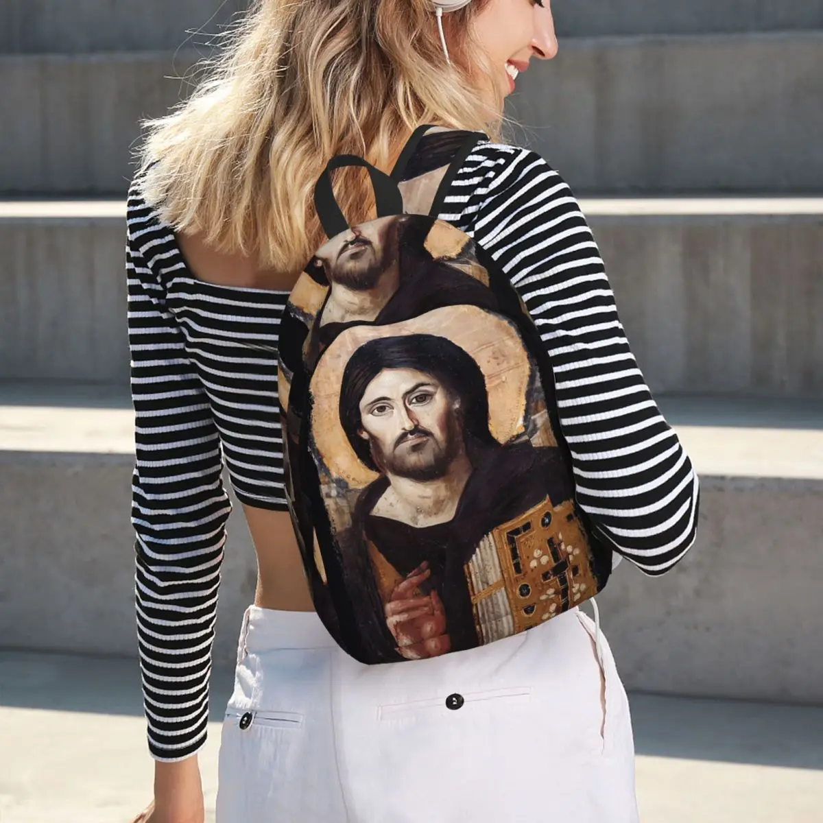 Christ The Pantokrator (Sinai) Backpack Hot Sale Daypack Large Capacity BookBag School Bag Shoulder Bags for Men Women
Christ The Pantokrator (Sinai) Backpack Hot Sale Daypack Large Capacity BookBag School Bag Shoulder Bags for Men Women