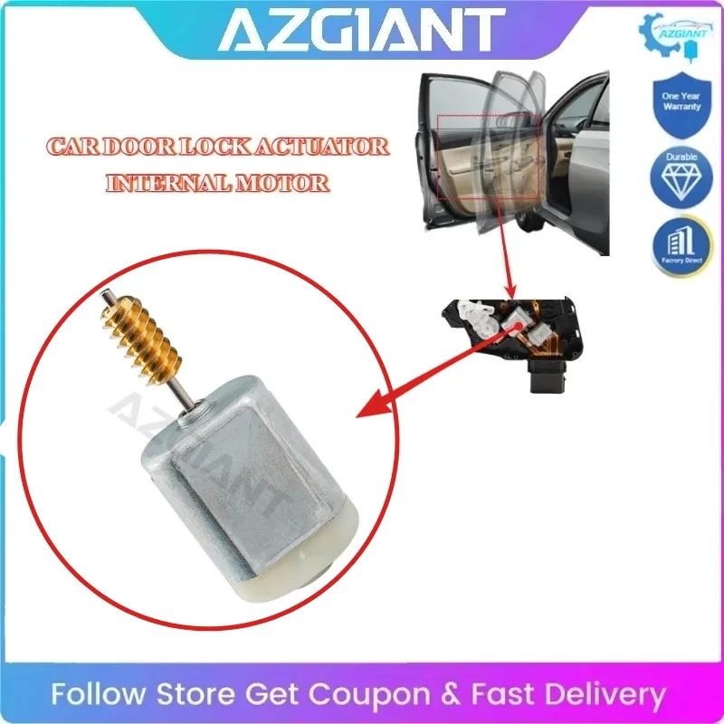AZGIANT DC 12V Car Side Door Lock Repair Motor FC-280 for Chevrolet Cavalier GL6 Auto Door Lock Repair
AZGIANT DC 12V Car Side Door Lock Repair Motor FC-280 for Chevrolet Cavalier GL6 Auto Door Lock Repair