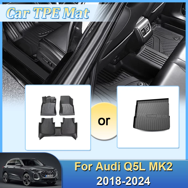 LHD TPE Car Floor Mat For Audi Q5L MK2 2018-2024 2021 Auto Trunk Floor Mats Waterproof Cargo Boot Liner Carpet Pads Accessories
LHD TPE Car Floor Mat For Audi Q5L MK2 2018-2024 2021 Auto Trunk Floor Mats Waterproof Cargo Boot Liner Carpet Pads Accessories