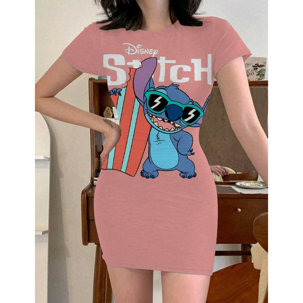 Elegant Dresses for Women Top Sexy Slim Fit Tight Women's Dress Casual Disney Stitch Cartoon Fashion Print Mickey S-5XL 
Elegant Dresses for Women Top Sexy Slim Fit Tight Women's Dress Casual Disney Stitch Cartoon Fashion Print Mickey S-5XL