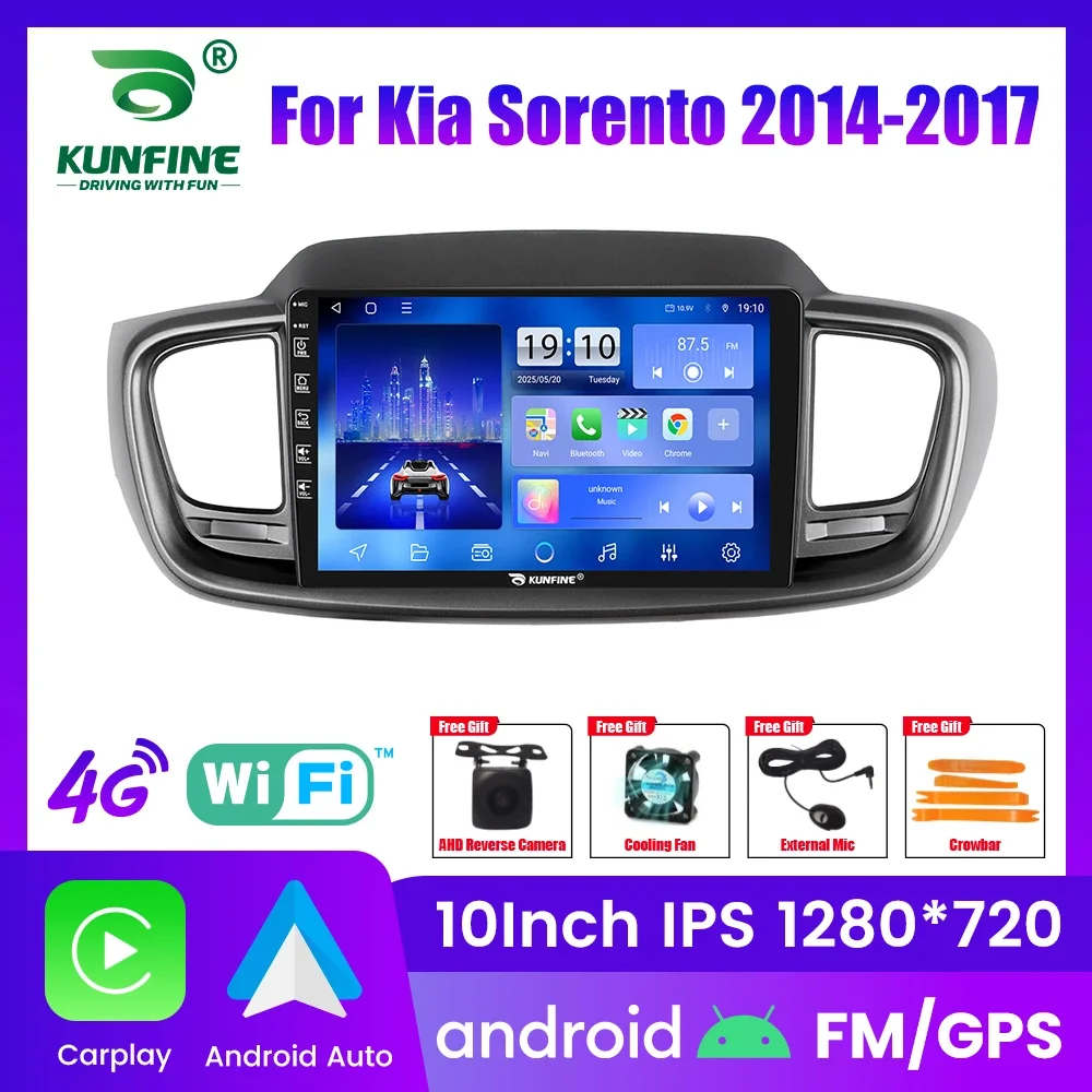Автомагнитола Android для Kia Sorento 2014-2017, 2DIN, 8-ядерный процессор, GPS-навигация, IPS-экран, поддержка CarPlay и Android Auto
Автомагнитола Android для Kia Sorento 2014-2017, 2DIN, 8-ядерный процессор, GPS-навигация, IPS-экран, поддержка CarPlay и Android Auto
