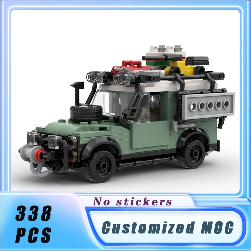 City Vehicle MOC Land Rover Classic Defender 90 Building Blocks Model Bricks Sets Assemble Display Children's Toys Gifts
City Vehicle MOC Land Rover Classic Defender 90 Building Blocks Model Bricks Sets Assemble Display Children's Toys Gifts