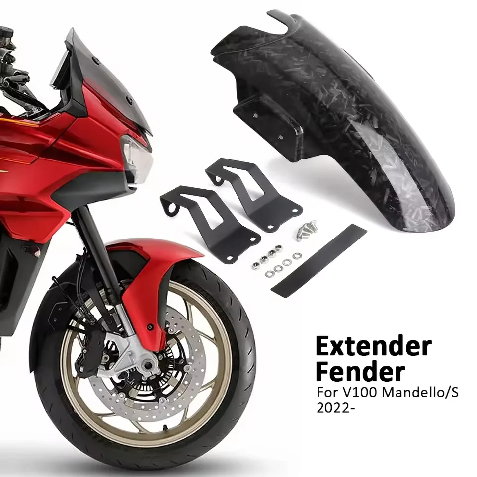 New Motorcycle For Moto Guzzi V100 Mandello S Front Mudguard Fender Extender Extension V100 MANSELLO 2022 2023
New Motorcycle For Moto Guzzi V100 Mandello S Front Mudguard Fender Extender Extension V100 MANSELLO 2022 2023