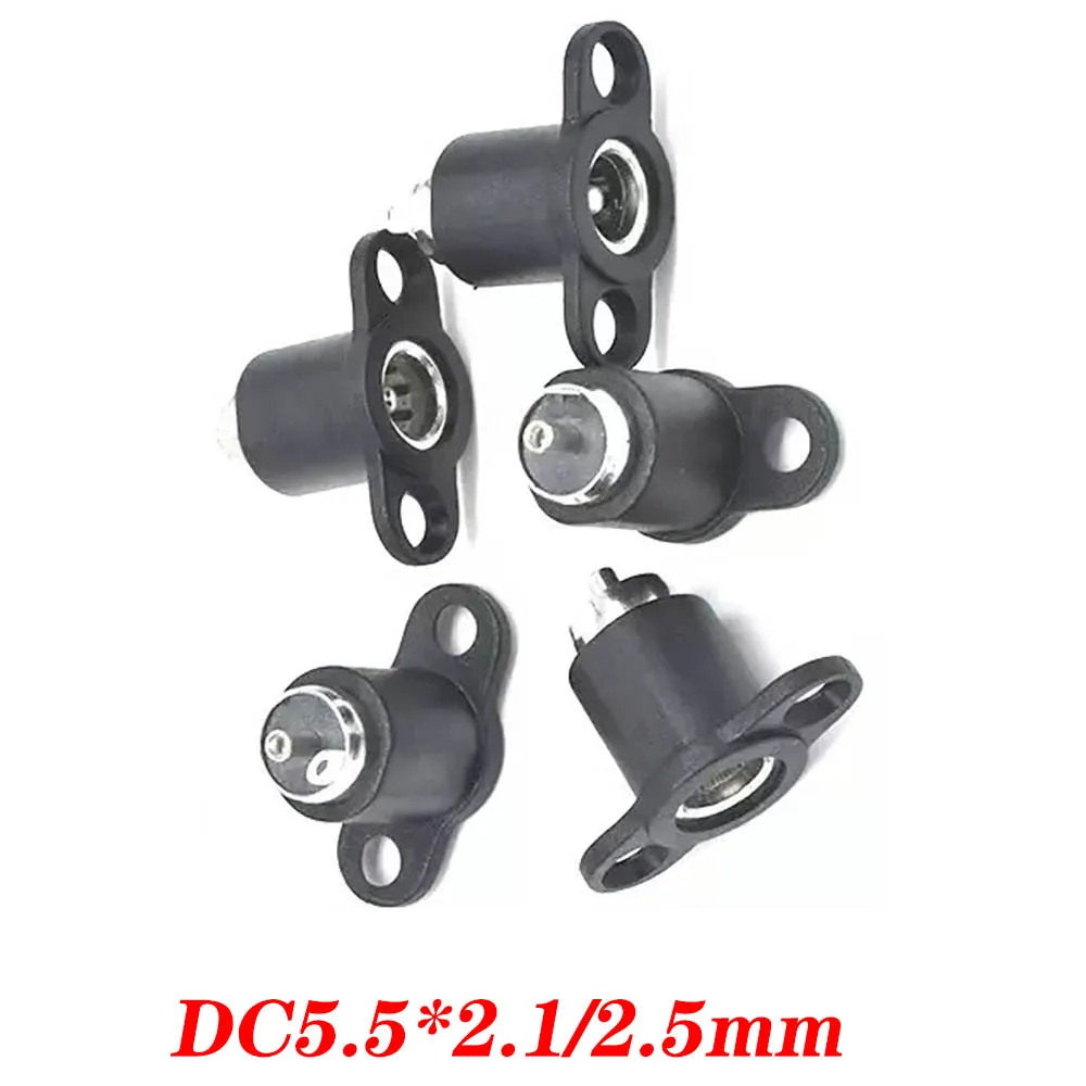 50PCS DC Power Jack Socket Female Panel Mount Connector 5.5mm*2.1mm 5.5x2.5mm DC Connector
50PCS DC Power Jack Socket Female Panel Mount Connector 5.5mm*2.1mm 5.5x2.5mm DC Connector