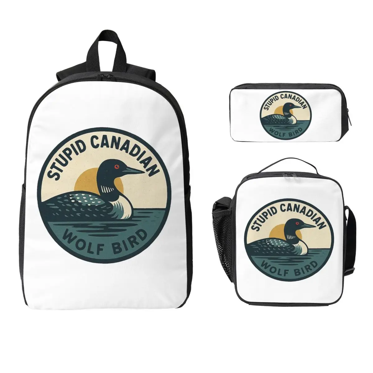 Heated Rivalry Stupid Canadian Wolf Bird Backpack BookBag School Bag Computer Shoulder Bags 3ps Insulated Lunch Bag Pencil Case
Heated Rivalry Stupid Canadian Wolf Bird Backpack BookBag School Bag Computer Shoulder Bags 3ps Insulated Lunch Bag Pencil Case