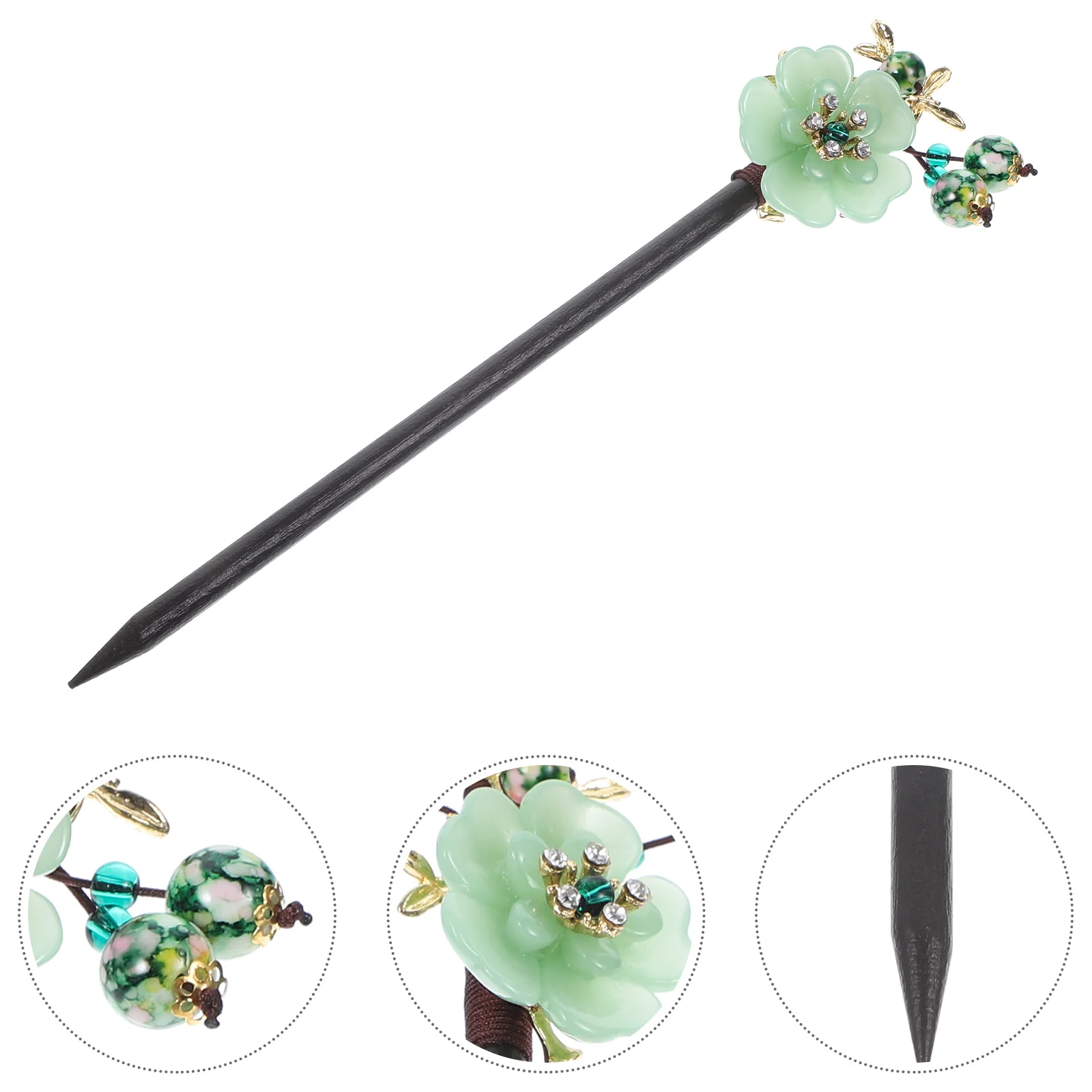 Hanfu Hairpin Barrettes Bun Chopstick Tassel Wedding Ebony Vintage Chinese Style Women's
Hanfu Hairpin Barrettes Bun Chopstick Tassel Wedding Ebony Vintage Chinese Style Women's