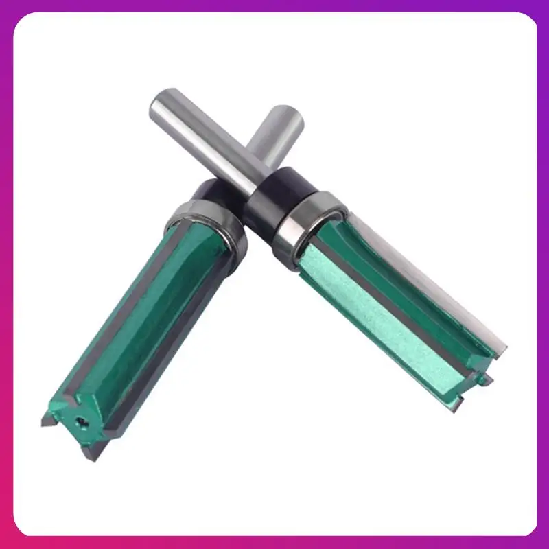 ABKL-2Pack Bearing Four-Edge Straight Knife 4-Tooth Slotted Handle With Bearing Trimmer Heads Woodworking Milling Cutter
ABKL-2Pack Bearing Four-Edge Straight Knife 4-Tooth Slotted Handle With Bearing Trimmer Heads Woodworking Milling Cutter